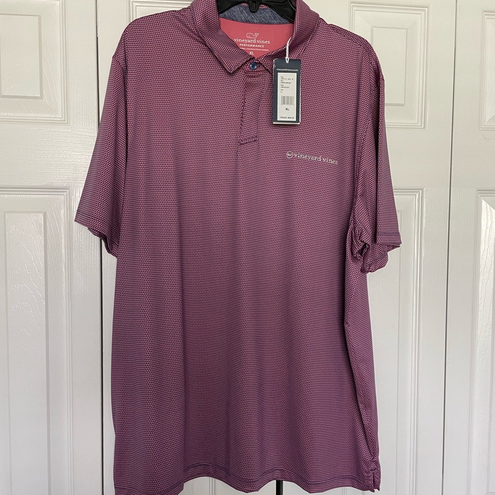 Mens Vineyard Vines performance polo NWT